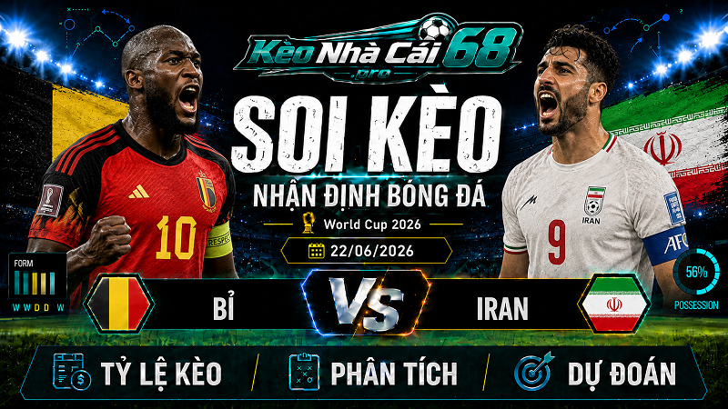 Đội hình dự kiến trước trận Bỉ vs Iran Đội hình dự kiến trước trận Bỉ vs Iran
