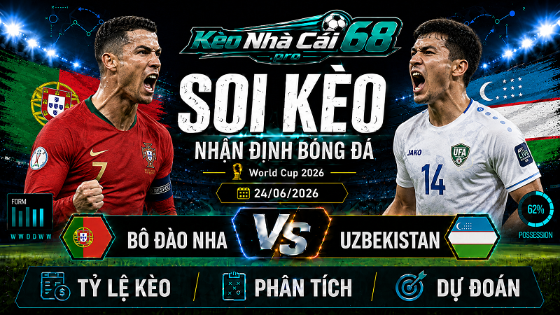 Đội hình dự kiến trước trận Bồ Đào Nha vs Uzbekistan Đội hình dự kiến trước trận Bồ Đào Nha vs Uzbekistan