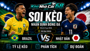 Đội hình dự kiến trước trận Brazil vs Nhật Bản