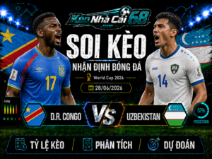 Đội hình dự kiến trước trận D.R. Congo vs Uzbekistan