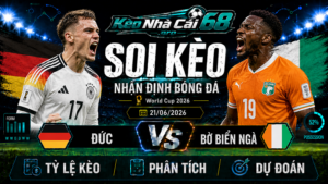 Đội hình dự kiến trước trận Đức vs Bờ Biển Ngà