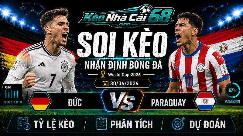 Đội hình dự kiến trước trận Đức vs Paraguay
