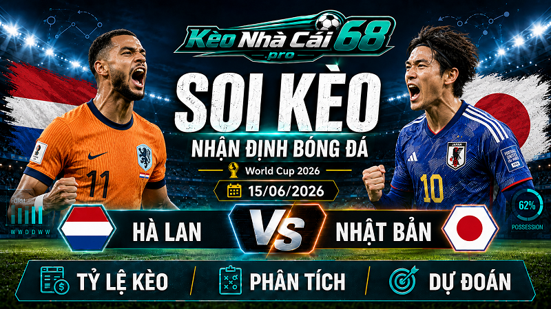 Đội hình dự kiến trước trận Hà Lan vs Nhật Bản