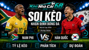 Đội hình dự kiến trước trận Nam Phi vs Hàn Quốc