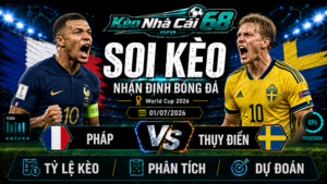Đội hình dự kiến trước trận Pháp vs Thụy Điển