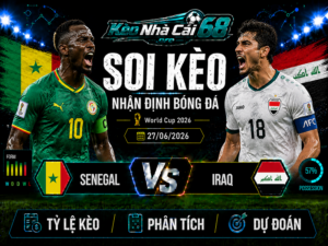 Đội hình dự kiến trước trận Senegal vs Iraq