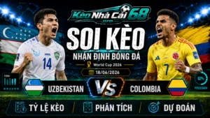 Đội hình dự kiến trước trận Uzbekistan vs Colombia