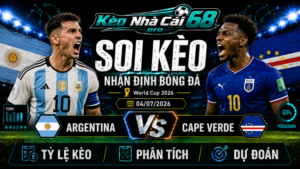 Đội hình dự kiến trước trận Argentina vs Cape Verde