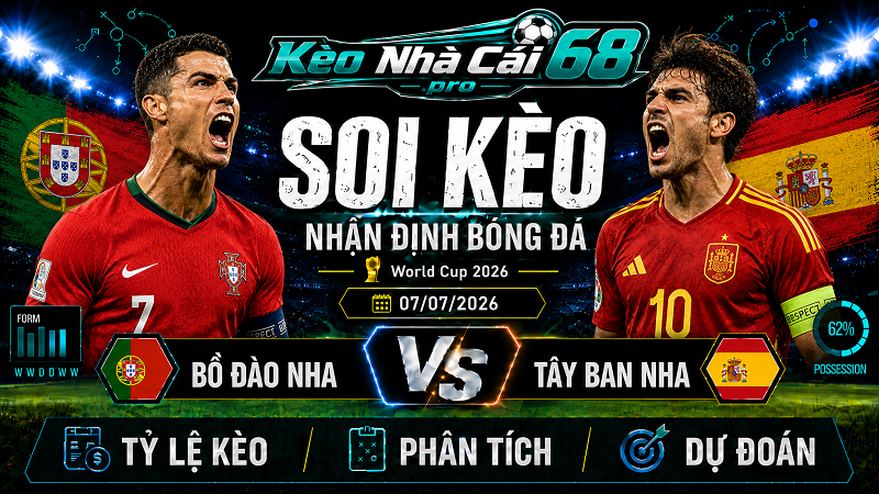 Đội hình dự kiến trước trận Bồ Đào Nha và Tây Ban Nha
